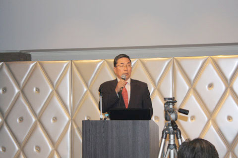 ＮＰＯ法人サカズキネット安田知章理事長開会挨拶