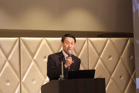 ＮＰＯ法人サカズキネット安田知章理事長開会挨拶