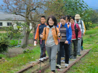 旧倉吉線跡地トレッキング02